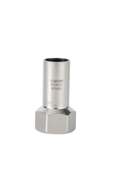 Adaptor with Female Thread and Plain End