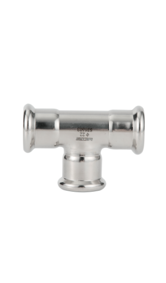Equal Tee Stainless Steel M Profile Press Fittings
