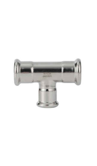 Reducing Tee Stainless Steel M Profile Press Fittings