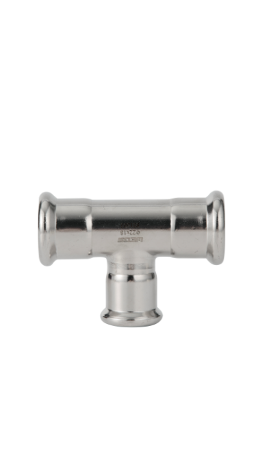 Reducing Tee Stainless Steel M Profile Press Fittings