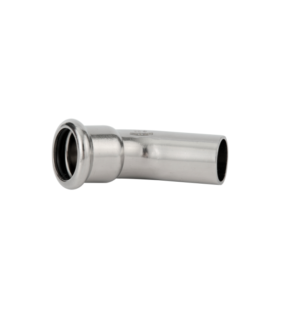 45 degree elbow with one plain end stainless steel m profile press fittings 4