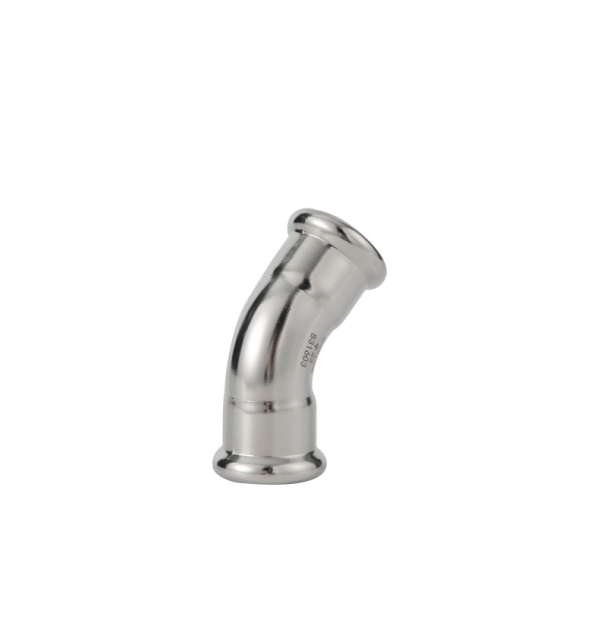 45 degree equal elbow stainless steel m profile press fittings 3