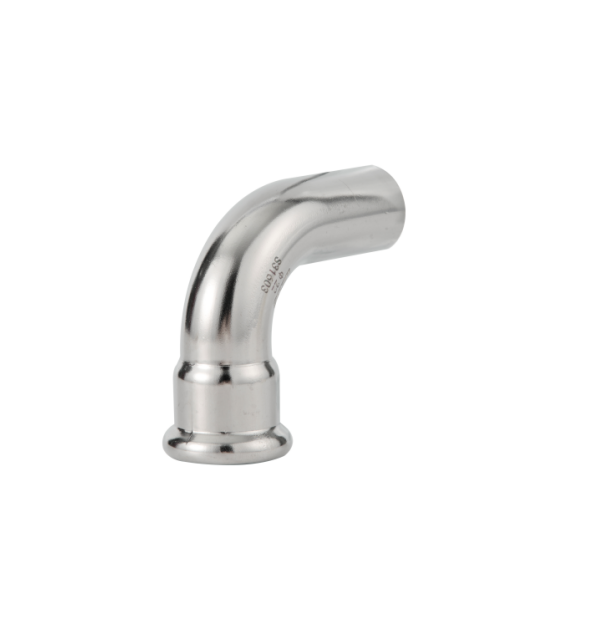 90 degree elbow with one plain end stainless steel m profile press fittings 5