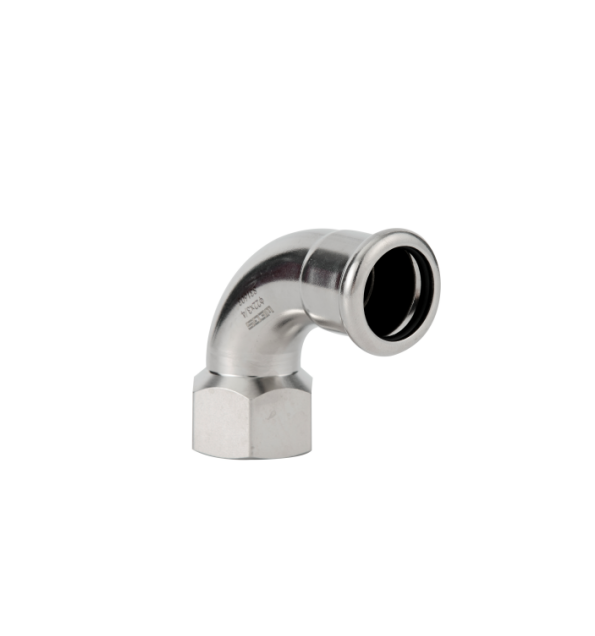 90 degree female elbow stainless steel m profile press fittings 2