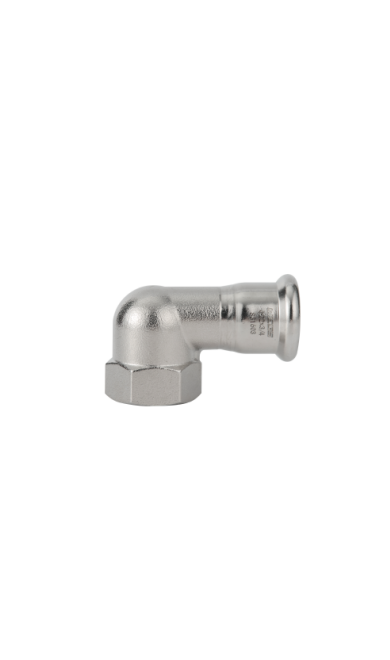 90 Degree Female Short Elbow Stainless Steel M Profile Press Fitting