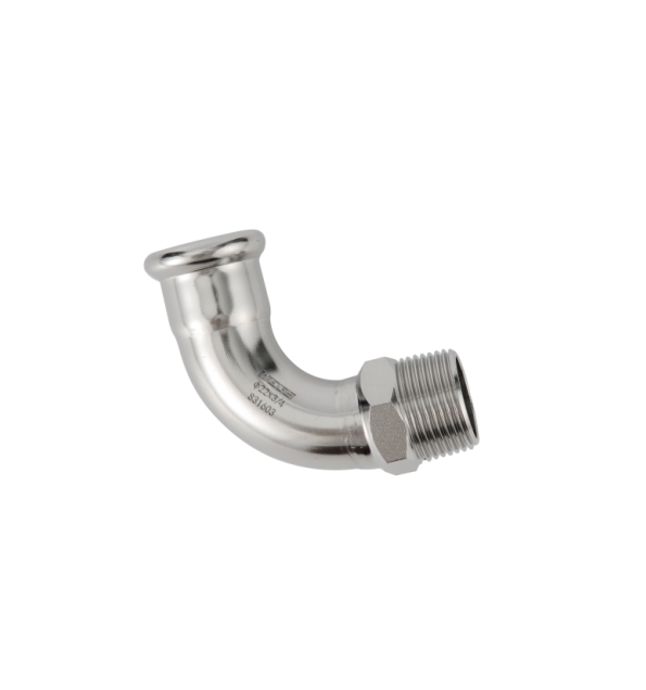 90 degree male elbow stainless steel m profile press fittings 1