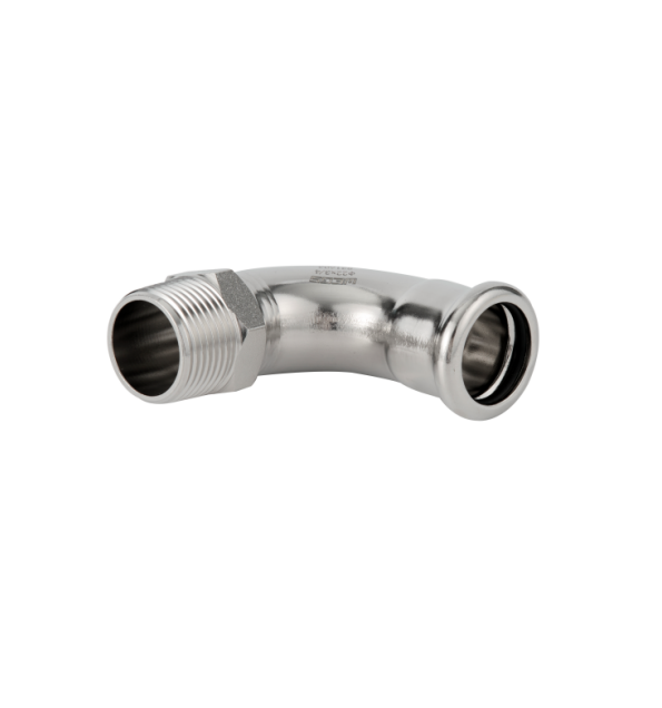 90 degree male elbow stainless steel m profile press fittings 3