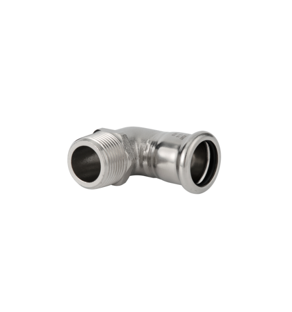 90 degree male short elbow stainless steel m profile press fitting 5