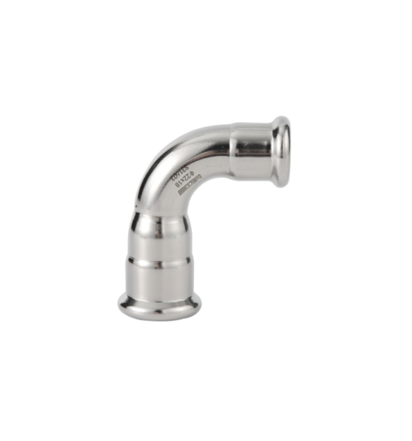 90 degree reducing elbow stainless steel m profile press fittings 1