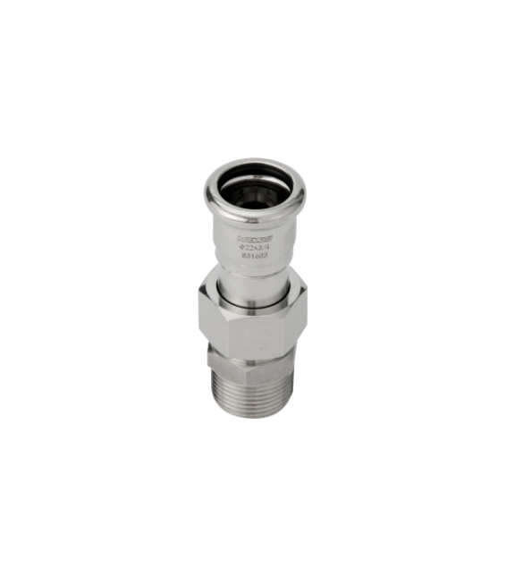 adaptor union with male thread 2
