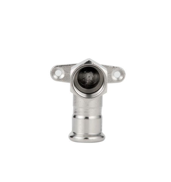 elbow adaptor 90 with wall plate 1