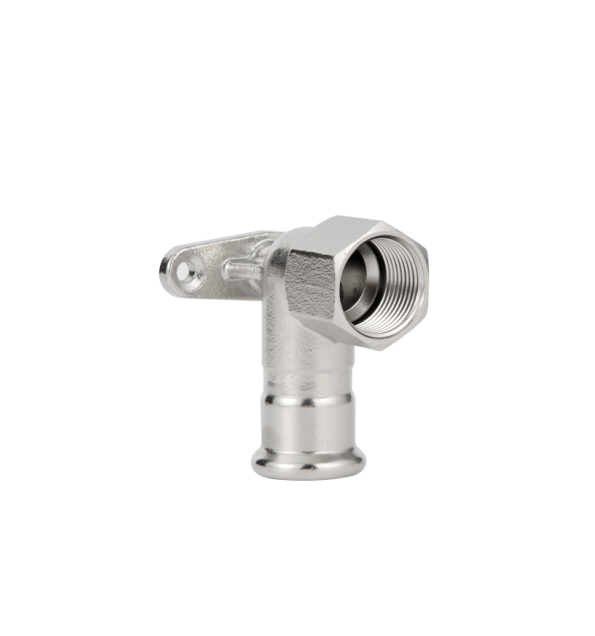 elbow adaptor 90 with wall plate 3