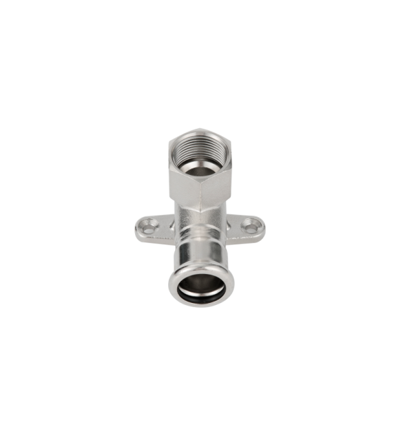 elbow adaptor 90 with wall plate 4
