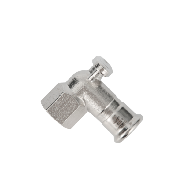 elbow adaptor 90 with wall plate 6