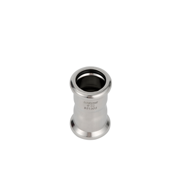 equal coupling stainless steel m profile press fittings 6