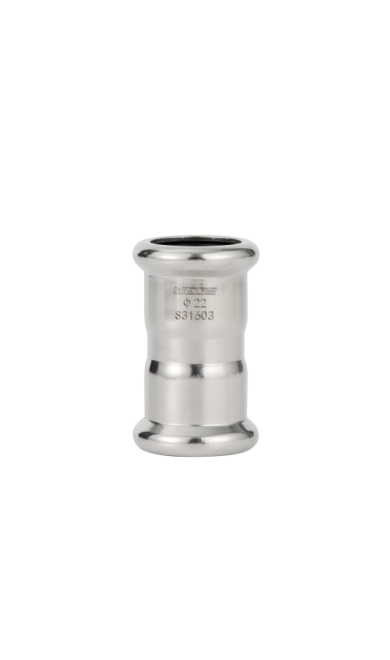 Equal Coupling Stainless Steel M Profile Press Fittings