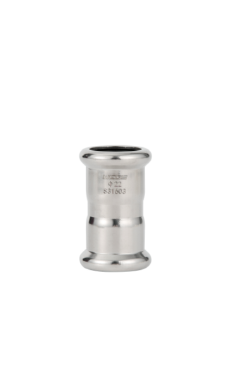 Equal Coupling Stainless Steel M Profile Press Fittings