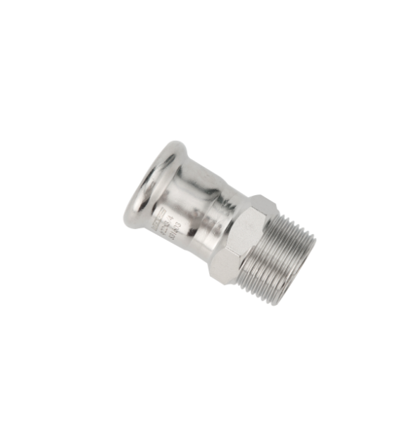 male adapter stainless steel m profile press fittings 6