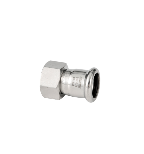 moving female adapter stainless steel m profile press fittings 4