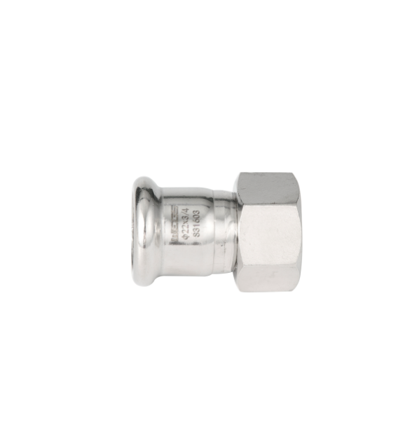 moving female adapter stainless steel m profile press fittings 5