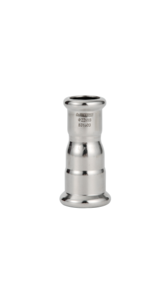Reducing Coupling Stainless Steel M Profile Press Fittings