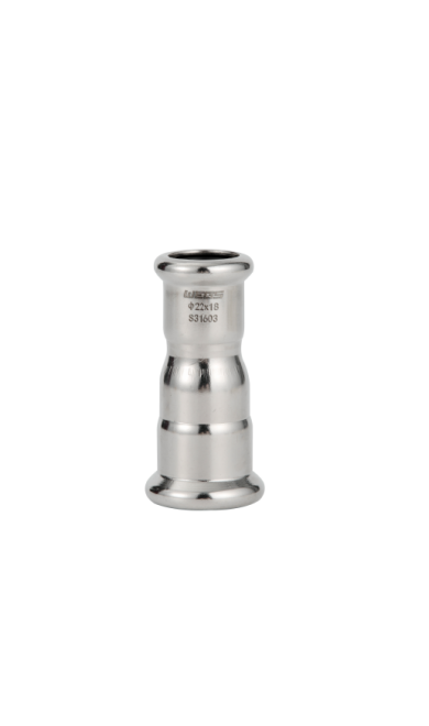 Reducing Coupling Stainless Steel M Profile Press Fittings