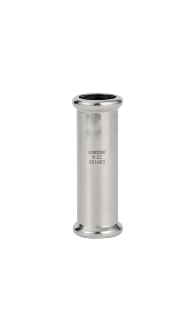 Slip Coupling Stainless Steel M Profile Press Fittings