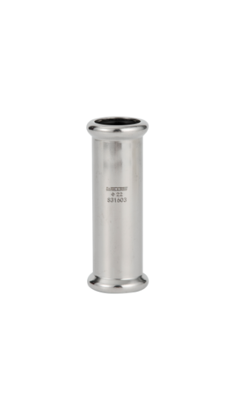 Slip Coupling Stainless Steel M Profile Press Fittings