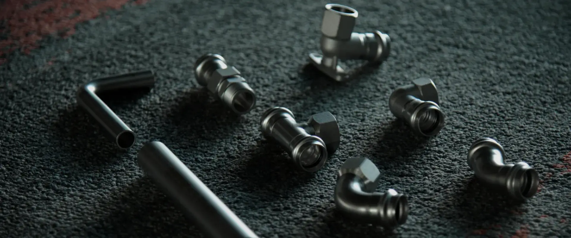 V Profile Stainless Steel Press Fittings